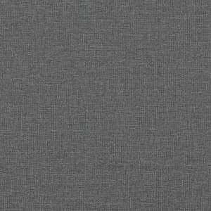 vidaXL Sofa 3-osobowa, ciemnoszara, 180 cm, tapicerowana tkaniną 8