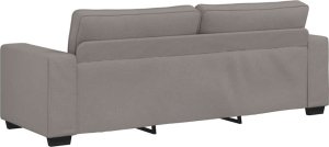 vidaXL Sofa 3-osobowa, kolor taupe, 180 cm, tkaniną 6