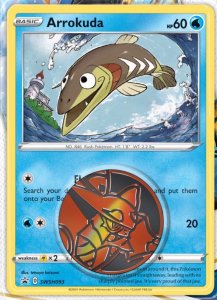 Karty Battle Styles Checklane Blister Arrokuda Pokemon TCG 2