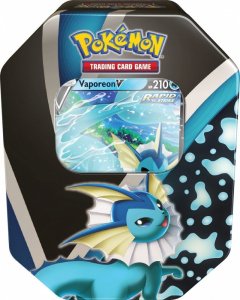 Karty TCG' Fall Tin September 21 Vaporeon Pokemon TCG 1