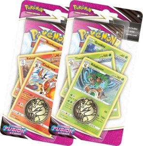 Karty Fusion Strike Premium Checklane Blister Rillaboom Pokemon TCG 1