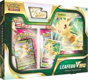 Karty Evolution Box Leafeon VSTAR Pokemon TCG 1
