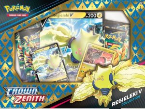 Zestaw Crown Zenith V Box Regieleki Pokemon TCG 1