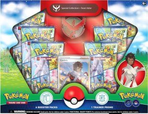 Zestaw kolekcjonerski Team Special Pin Valor Pokemon TCG 1