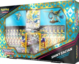 Karty Crown Zenith Premium Figure Collection - Zacian Pokemon TCG 2