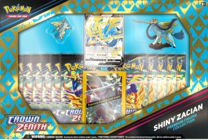 Karty Crown Zenith Premium Figure Collection - Zacian Pokemon TCG 3