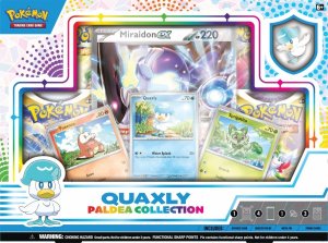 Karty Paldea Pin Box Quaxly Pokemon TCG 1