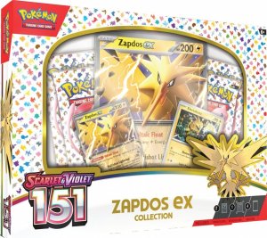Zestaw Scarlet and Violet 151 Zapados EX box Pokemon TCG 1