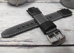 Casio Pasek do zegarka Casio AMW-700 czarny szary 10198354 . 2