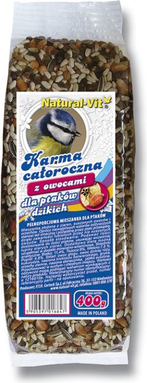 Super Benek Karma Dla Dzikich Ptaków Z Owocami 0,4kg 1