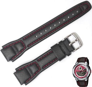Pasek do zegarka Casio AQF-102 czarny 10254194 . 1