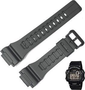 Pasek do zegarka Casio AQ-S810W W-735 czarny 10410723 . 1
