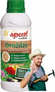 Agrecol Drożdże Stymuflor-D stymulator wzrostu roślin 1L Ekstrakt z drożdży 2