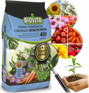 Biovita Ziemia uniwersalna z włóknem kokosowym 40L 2