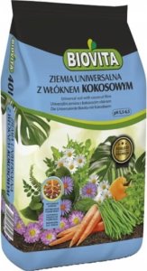 Biovita Ziemia do wysiewu z włóknem kokosowym 50L 2