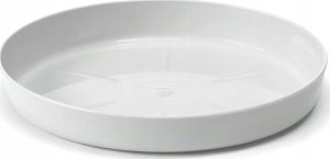 Podstawka jasnoszara pod doniczkę 11,2 cm Plastikowa 1