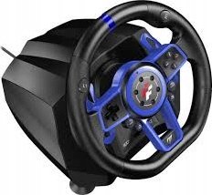 F111 FLASHFIRE Kierownica 900 PC/PS5/Switch z wibracjami 3 pedały 6 biegów 15