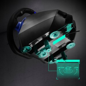 F111 FLASHFIRE Kierownica 900 PC/PS5/Switch z wibracjami 3 pedały 6 biegów 10