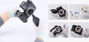 K&F Zestaw czyszczący Concept do matryc APS-C Sensor Cleaning Swab Kit 10