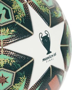 Piłka nożna adidas UCL Competition 24/25 Knockout Stages zielono-biała JH1288 4 2