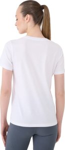 Koszulka damska 4F F2356 biała 4FWMM00TTSHF2356 10S M 3