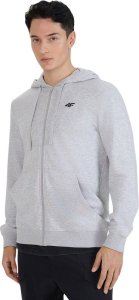 Bluza męska 4F M1768 szara 4FWMM00TSWSM1768 27M XL 1
