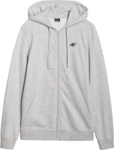 4f Bluza męska 4F M1768 szara 4FWMM00TSWSM1768 27M XL 2