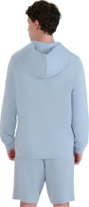 Bluza męska 4F M1621 jasnoniebieska 4FWSS25TSWSM1621 34S M 3