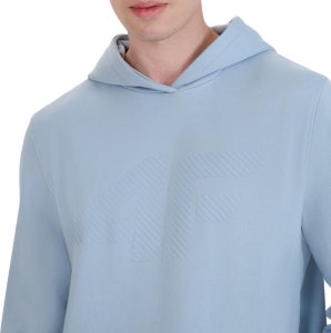 Bluza męska 4F M1621 jasnoniebieska 4FWSS25TSWSM1621 34S M 4