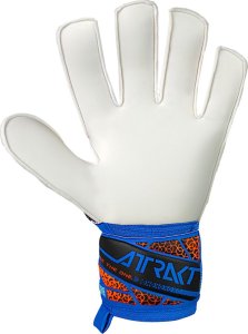 Rękawice bramkarskie Reusch Attrakt Solid niebiesko-czarne 5570515 4467 9,5 3