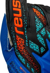 Reusch Rękawice bramkarskie Attrakt Solid niebiesko-czarne 5570515 4467 10,5 5