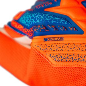 Rękawice bramkarskie Reusch Attrakt Starter Solid Junior pomarańczowo-niebieskie 5572514 2290 7 7