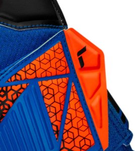 Rękawice bramkarskie Reusch Attrakt Solid niebiesko-czarne 5570515 4467 8,5 7