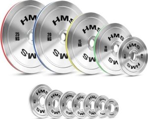 TOS25 TALERZ OLIMPIJSKI STALOWY KALIBROWANY 2.5 KG HMS 8