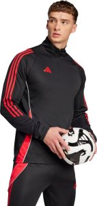Bluza męska adidas Tiro 24 Training Top czarno-czerwona JN4565 M 1