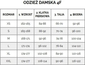 4f Bluza damska 4F F1764 czarna 4FWMM00TSWSF1764 20S L 6