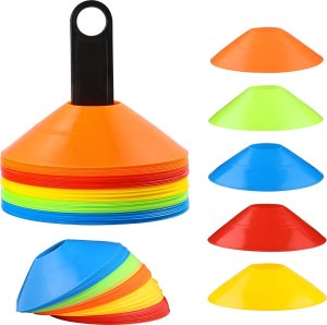 ZESTAW DO TRENINGU PIŁKARSKIEGO DRABINKA KOORDYNACYJNA 6M + PACHOŁKI 2