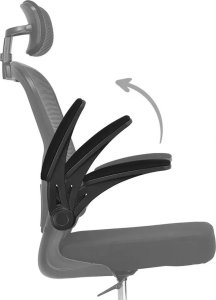 FOTEL BIUROWY GAMINGOWY KRZESŁO OBROTOWE KRZESŁO DO BIURKA ERGONOMICZNE 3