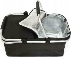 KOSZ PIKNIKOWY SKŁADANY TERMICZNY TURYSTYCZNY KOSZYK NA ZAKUPY IZOLACYJNY 5