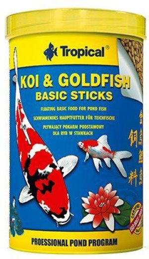 Tropical KOI and GOLDFISH BASIC STICK 4KG 1