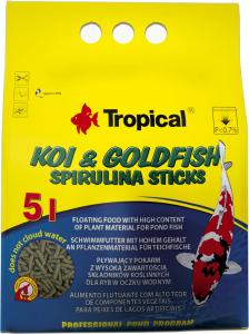 Tropical Koi & Goldfish Spirulina Sticks 1L 1