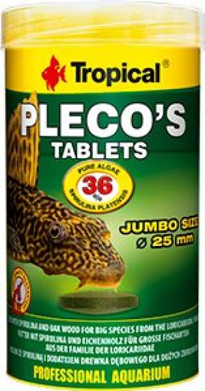 Tropical Pokarm dla rybek Pleco's Tablet 250ml (20774) 1