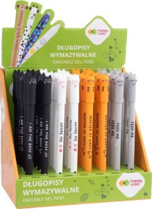 Długopis wymazywalny Kitty, 0,5 mm, niebieski, Happy Color 2
