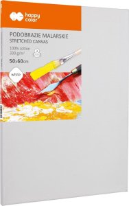 Podobrazie malarskie bawełniane 50X60cm, płótno 330gsm, Happy color 1