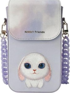 Nimmy torebka na telefon fioletowy/purple Big Eyed Pet 2.0 Rabbit 1