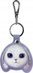 iLike Nimmy Zestaw 3w1 torebka na telefon + portfel + etui na lokalizator fioletowy Big Eyed Pet 2.0 Rabbit 3