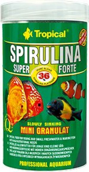 Tropical Pokarm dla rybek Super Spirulina Forte mini 100ml (60543) 1
