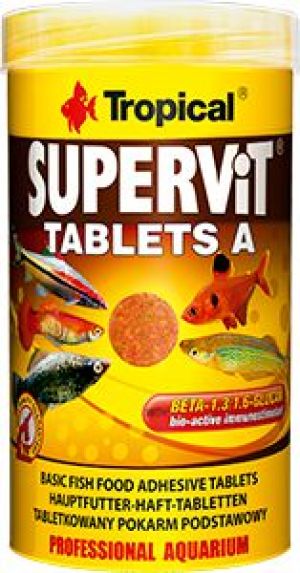 Tropical Supervit Tablets A 250ml/340szt 1
