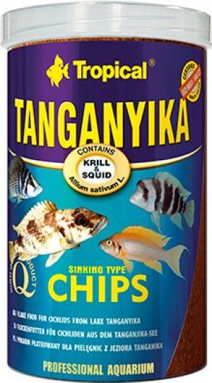 Tropical Pokarm dla rybek Tanganyika Chips 250ml/130g (60834) 1