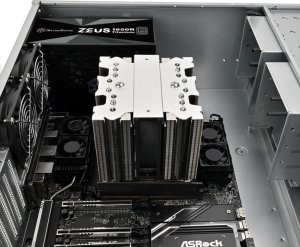 Chłodzenie CPU SilverStone SilverStone SST-XED120S-WS CPU-Kühler, LGA 4677, 4U-Formfaktor - silber 3